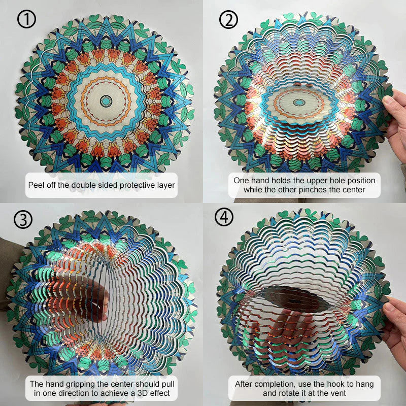 Wind Spinning Mandala