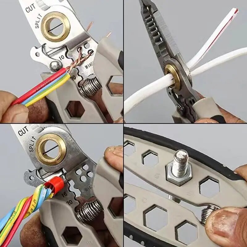 WirePro™ - Eight in One Multi Function Wire Stripper