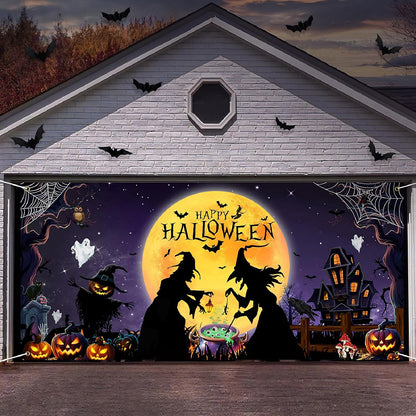 Garage Door Cover - Halloween Collection 🔥🎃