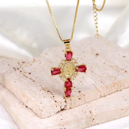 Guadalupe Cross Pendants - Love and faith together 📿🥰